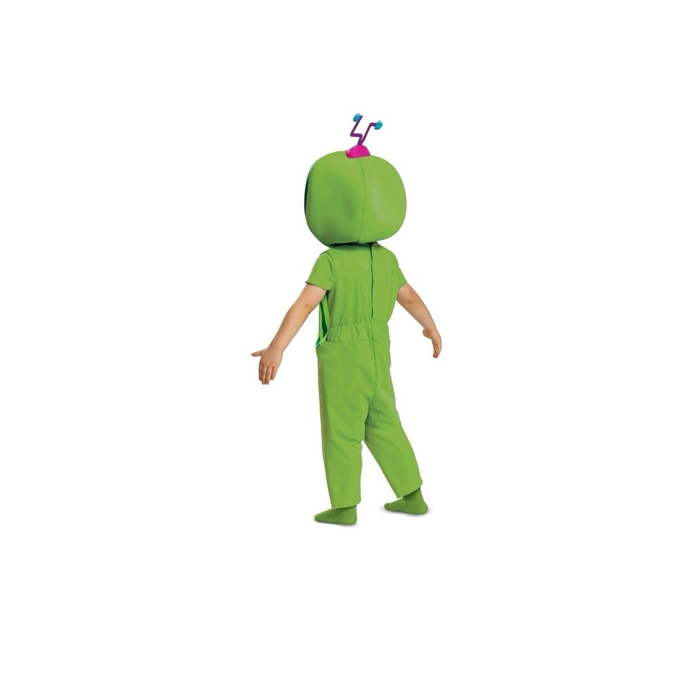 Cocomelon Baby Melon Halloween Costume Jumpsuit & Headpiece 12-18 Months - Picture 2 of 5